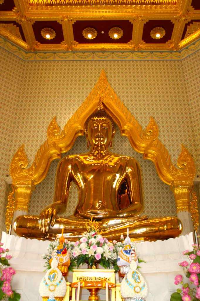 El Templo del Buda de oro o Wat Traimit en Bangkok