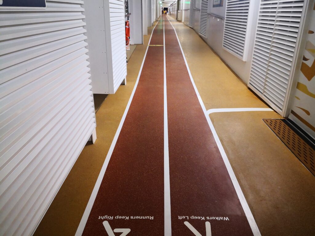 Running Track o pista de atletismo